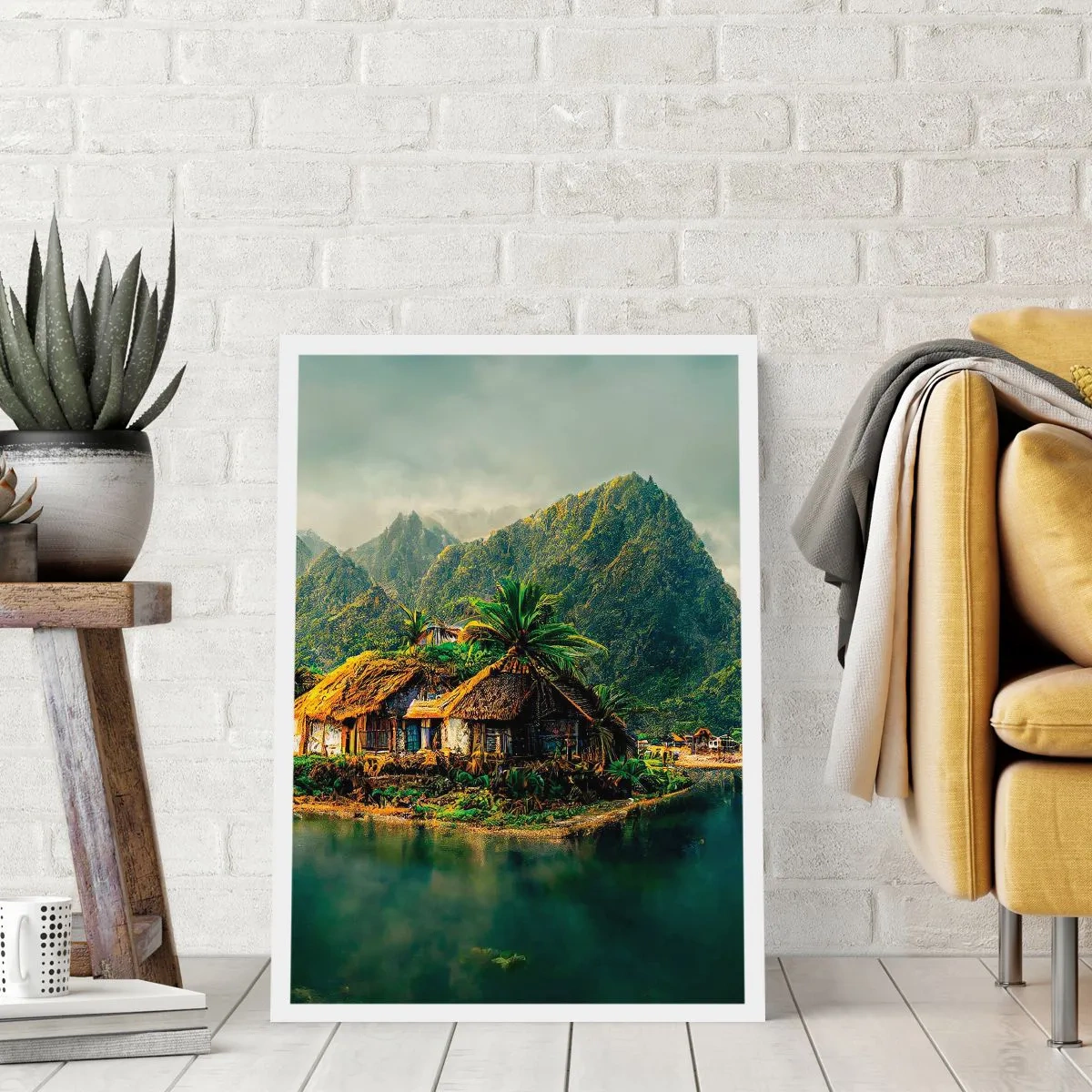 Pôster - Paraíso Tropical - 30x40 cm