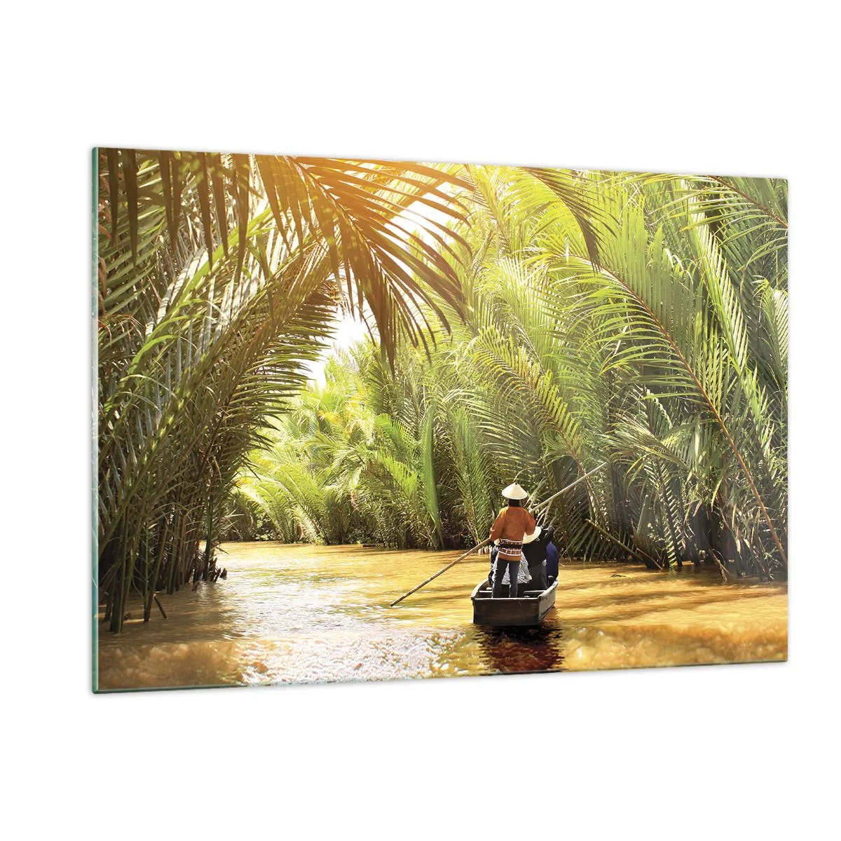 Quadro em vidro - Desfiladeiro das palmeiras - 120x80 cm