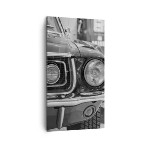 Quadro em tela - Condução perigosa - 45x80 cm