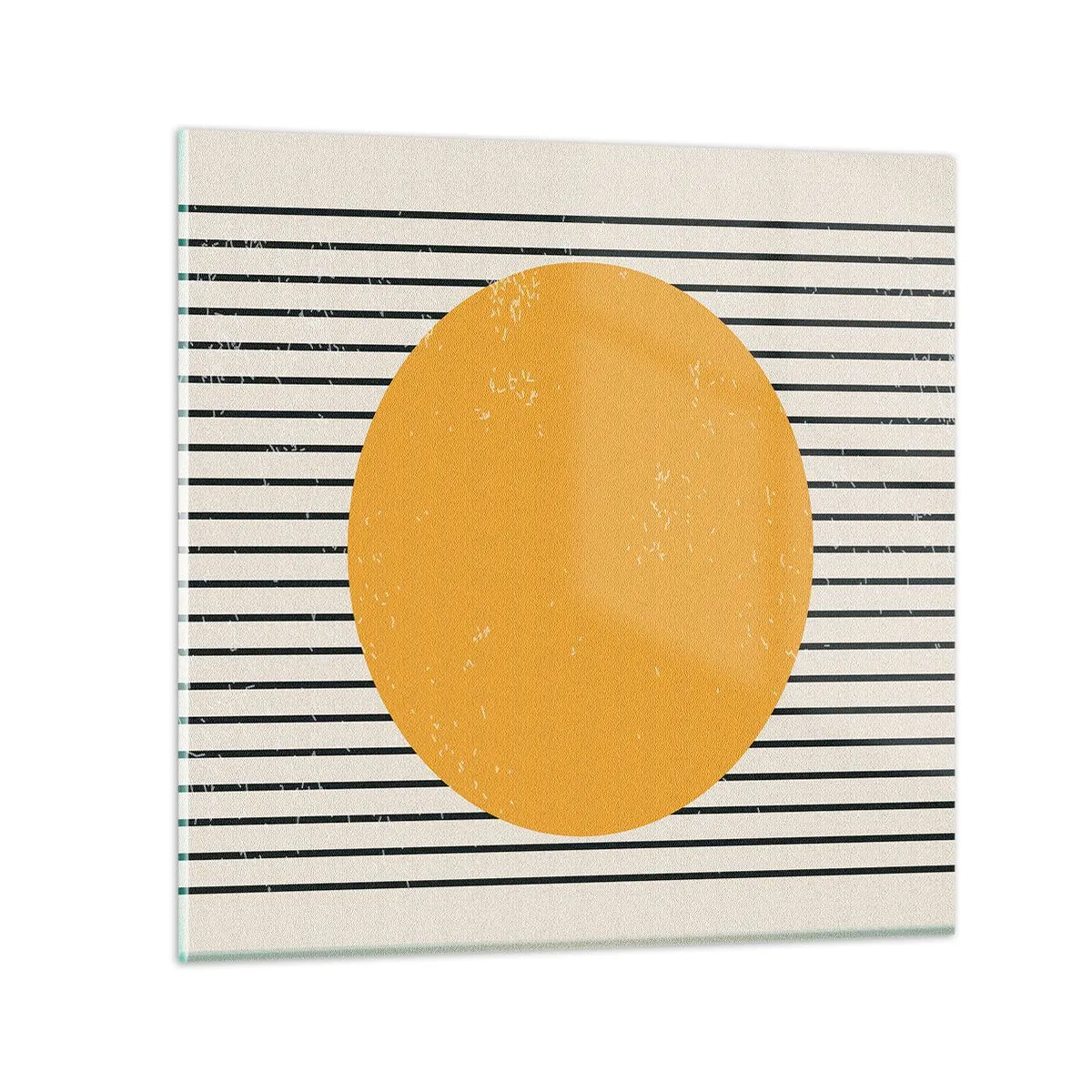 Quadro em vidro - O poder da simplicidade - 50x50 cm