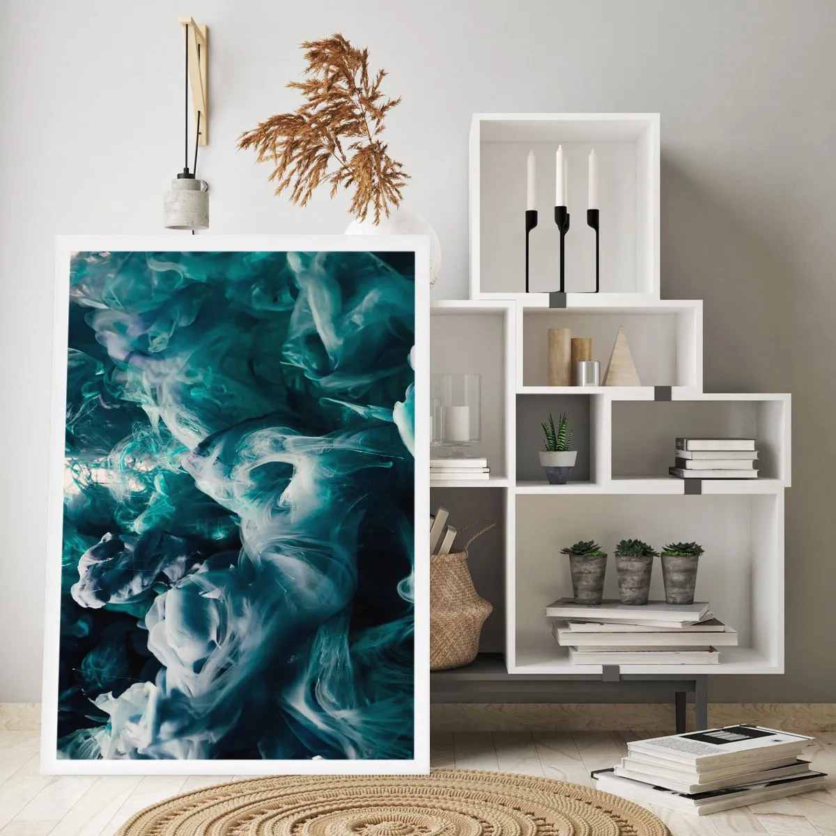 Pôster - Movimento de cores - 70x100 cm