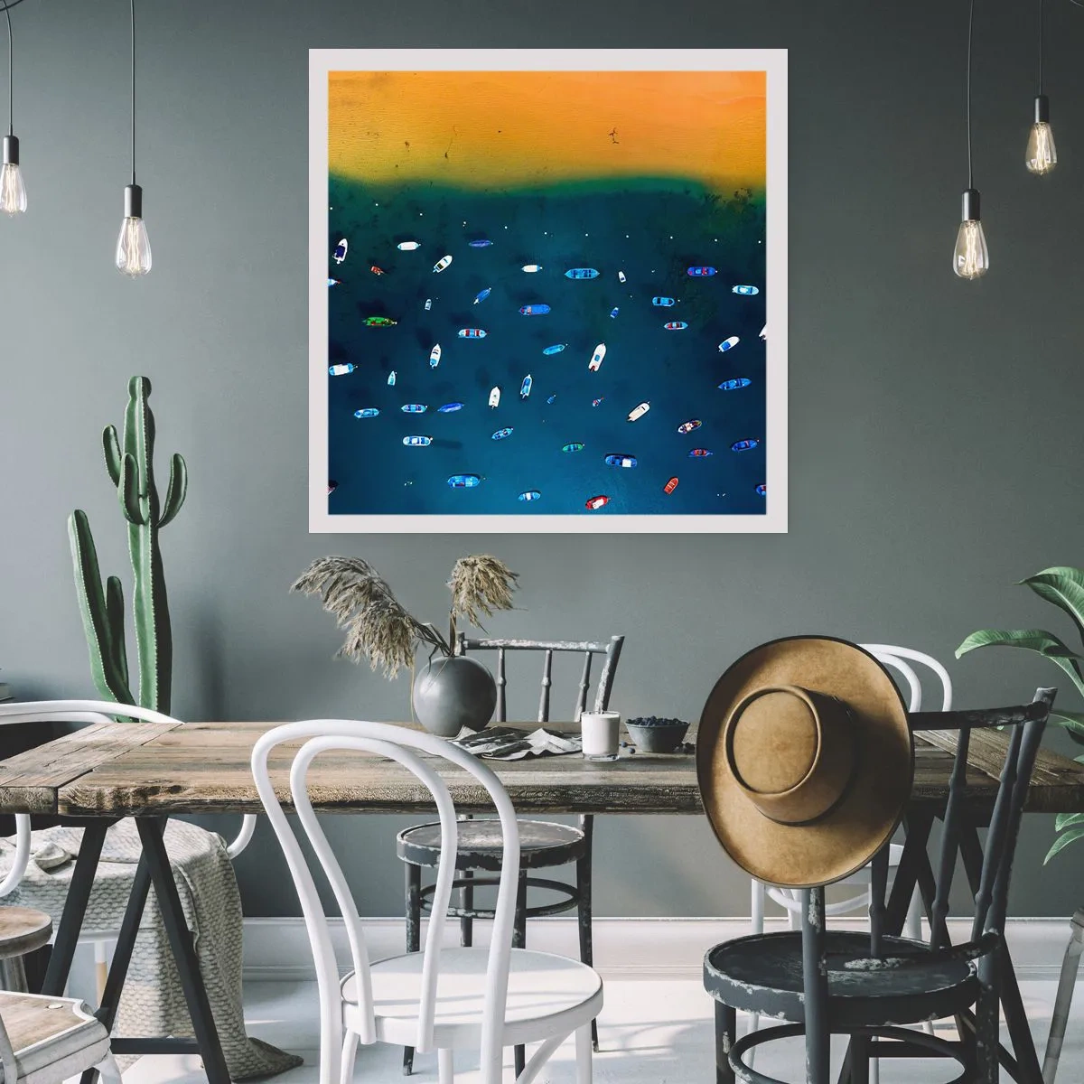 Pôster - Jogo de férias - 30x30 cm