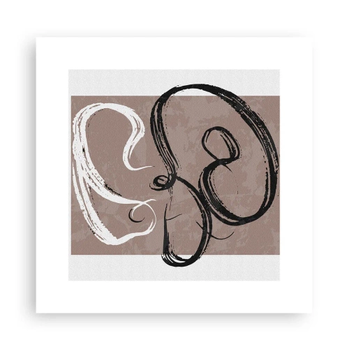 Pôster - Composição – a busca pela plenitude - 30x30 cm