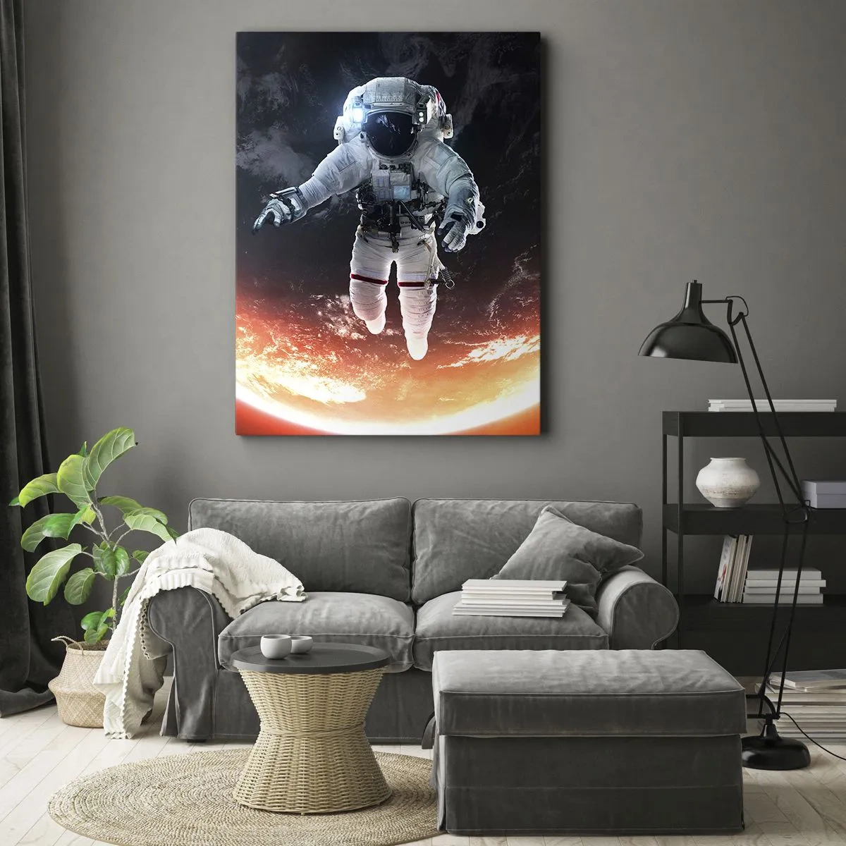 Quadro em tela - Posso ficar um pouco mais? - 50x70 cm