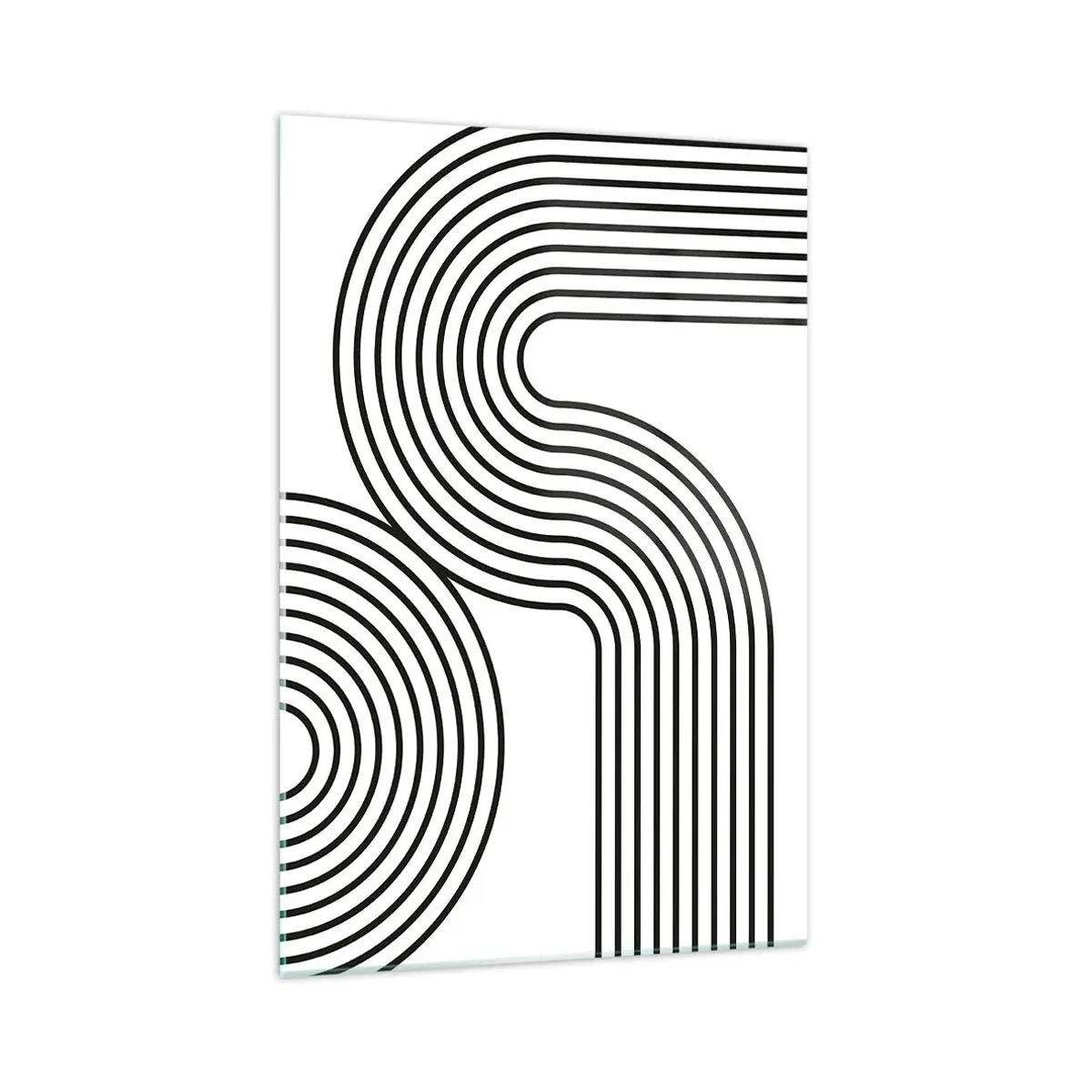 Quadro em vidro - Na curva - 70x100 cm