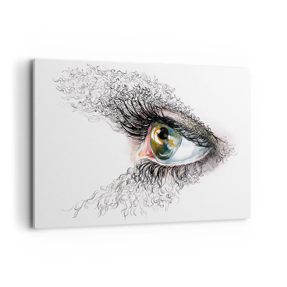 Quadro em tela - Olhe diretamente para a alma - 100x70 cm