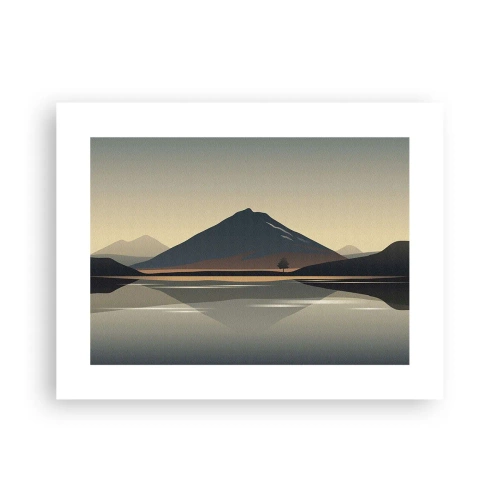 Pôster - Reflexo de espelho - 40x30 cm