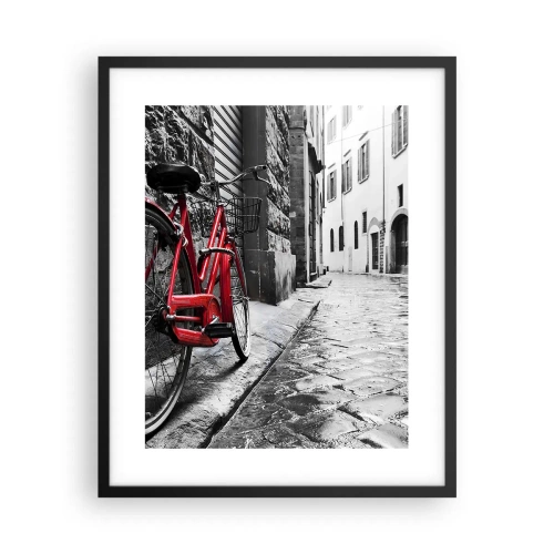 Pôster com moldura preta - A verdadeira beleza não envelhece - 40x50 cm