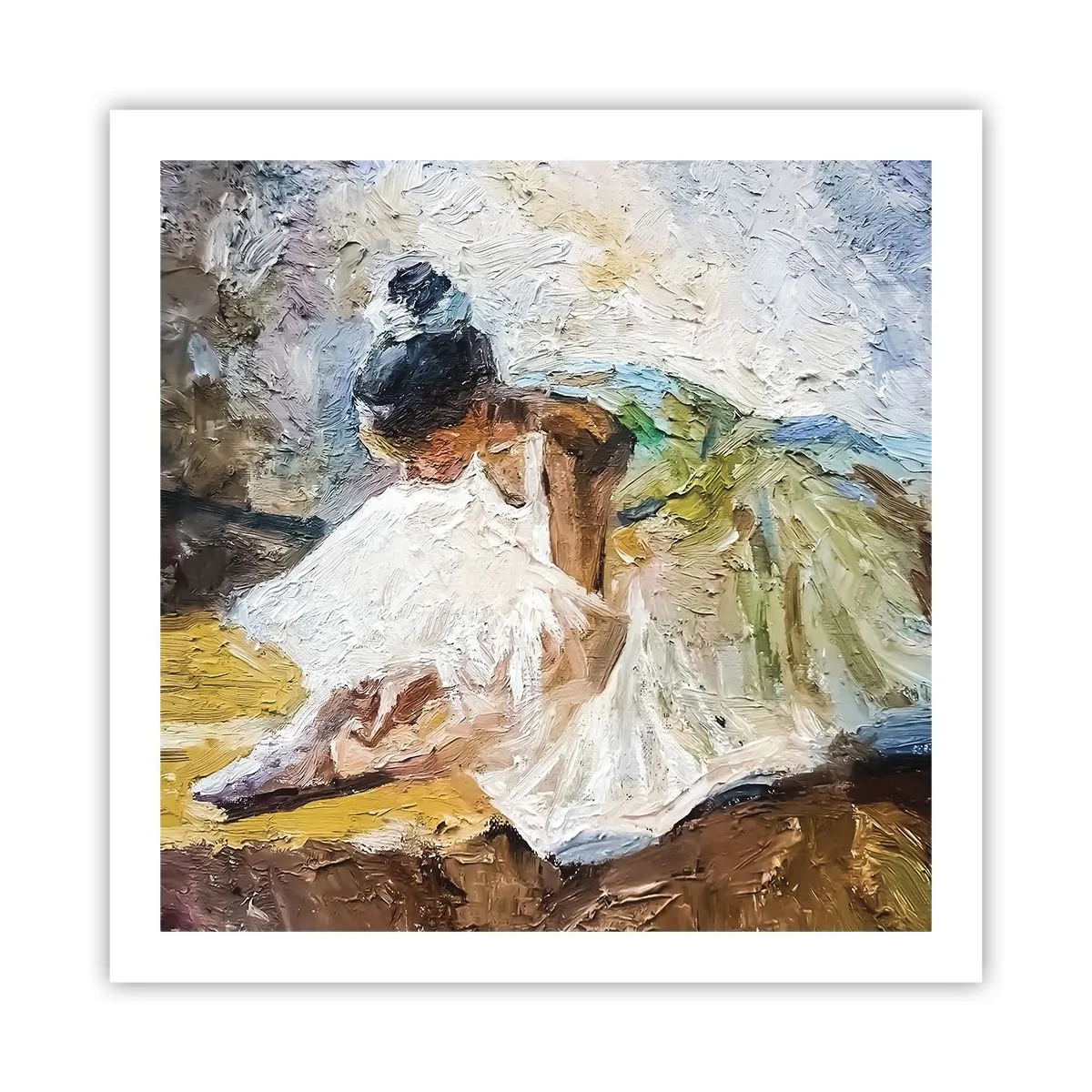 Pôster - Do quadro de Degas - 60x60 cm