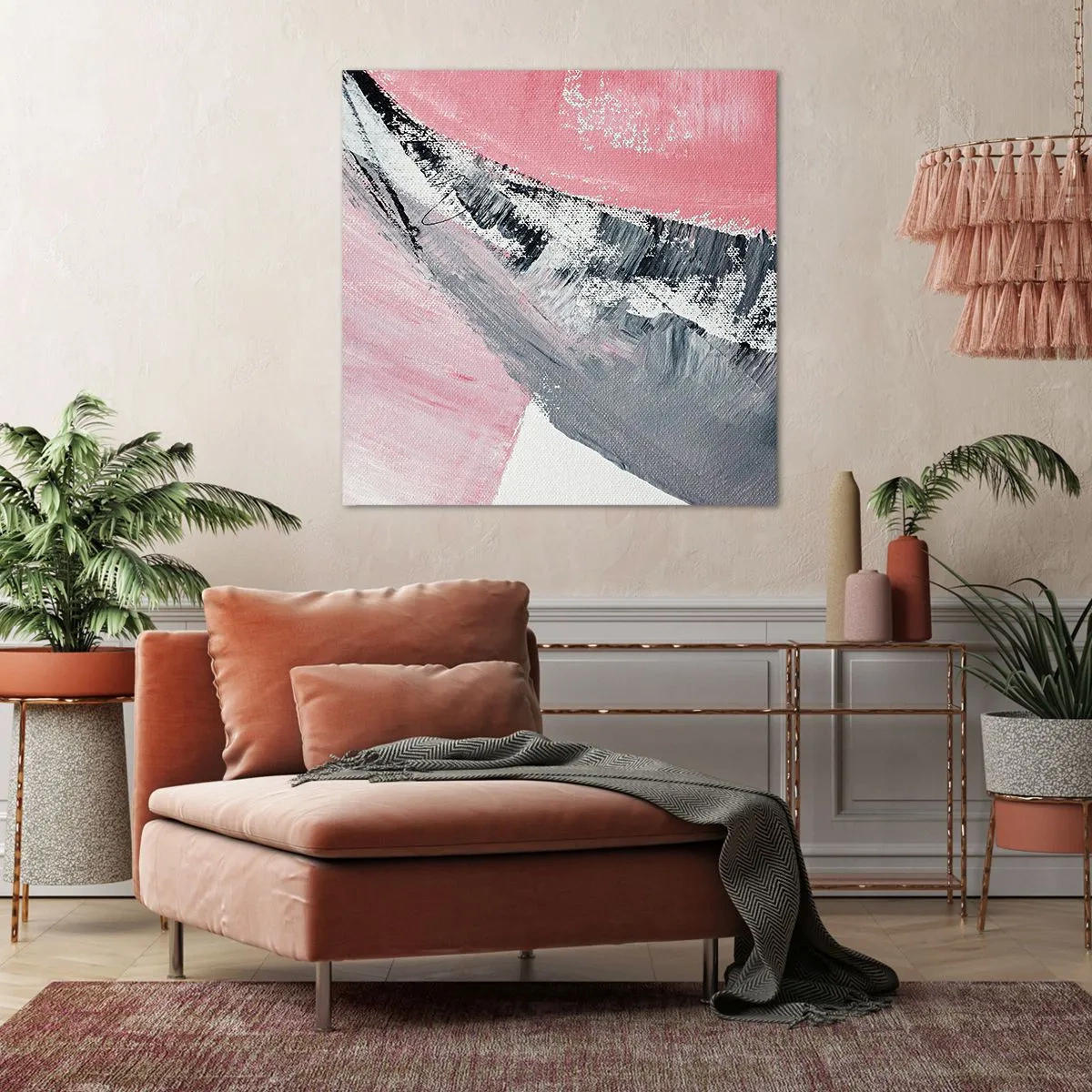 Quadro em tela - Composição à medida - 50x50 cm