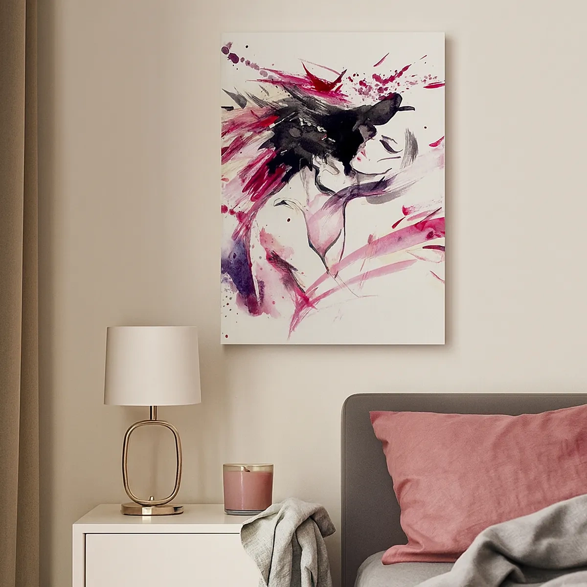 Quadro em tela - Realização amorosa - 50x70 cm