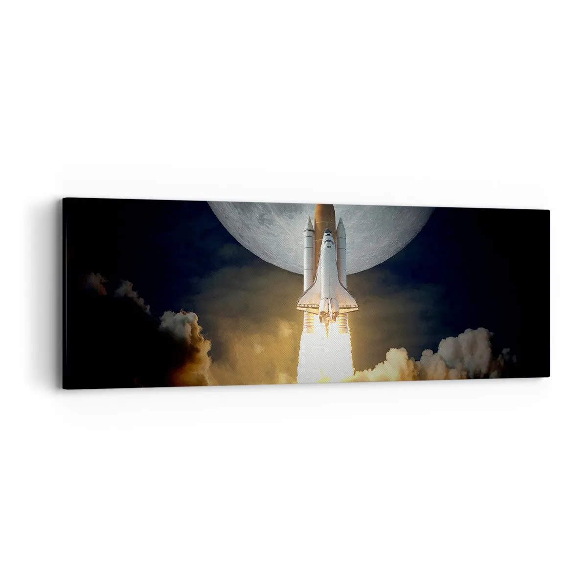 Quadro em tela - O início de uma aventura sobrenatural - 90x30 cm