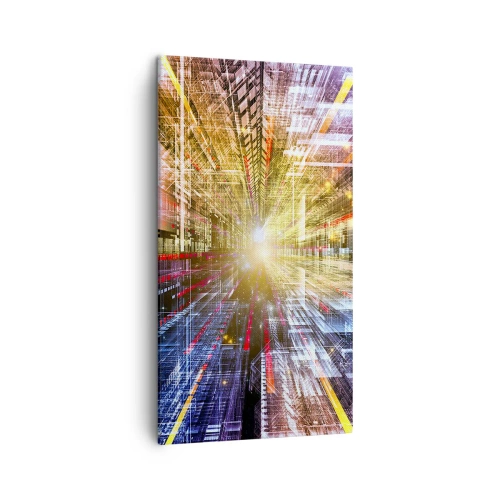 Quadro em tela - Corredor de luz - 45x80 cm