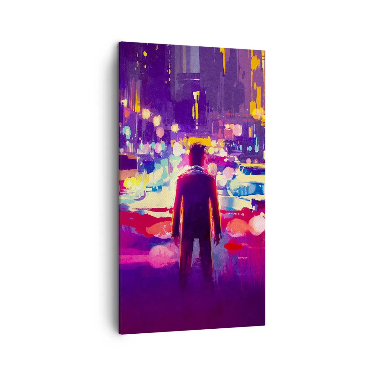 Quadro em tela - Imerso na luz - 45x80 cm