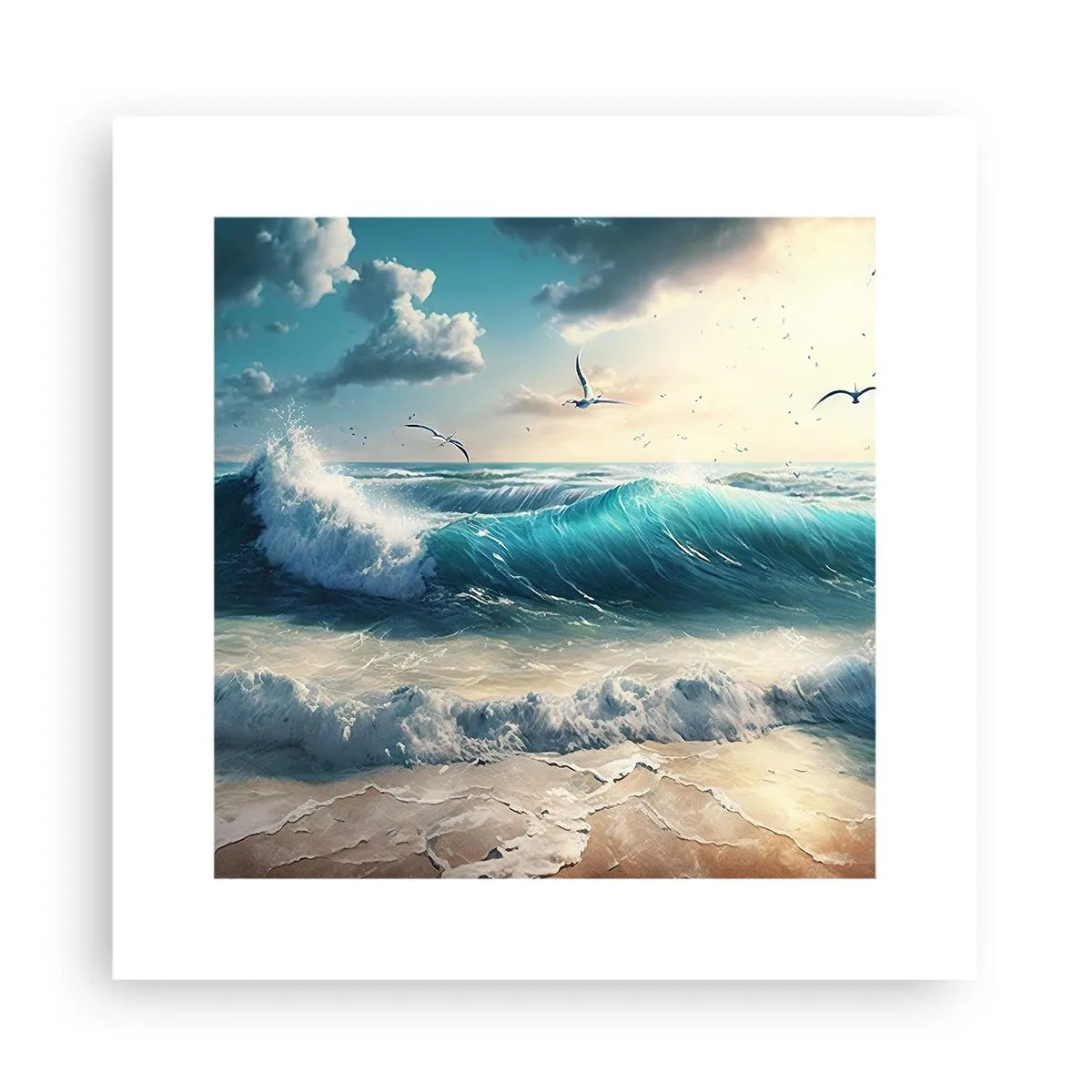 Pôster - Cantarola apenas para si - 30x30 cm