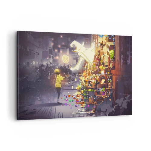 Quadro em tela - Os feitiços existem - 120x80 cm
