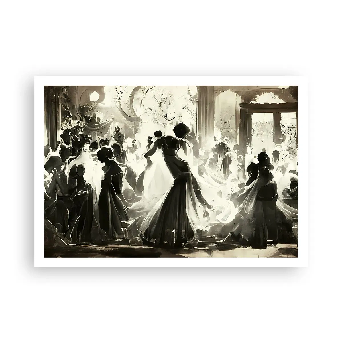 Pôster - O grande baile de máscaras - 100x70 cm