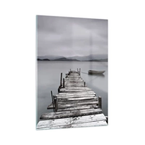 Quadro em vidro - Amanhã pode ir - 50x70 cm