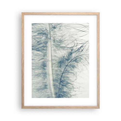 Pôster com moldura de carvalho claro - O sussurro da natureza - 40x50 cm