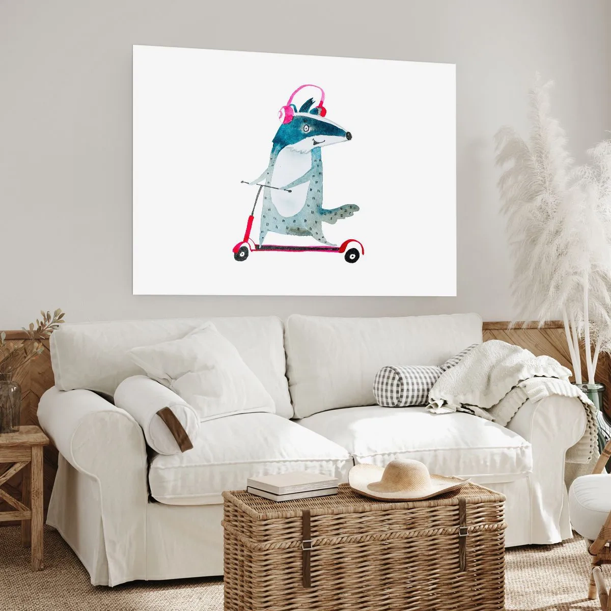 Pôster - A alegria do texugo - 100x70 cm