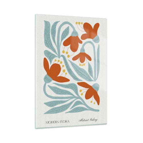 Quadro em vidro - Em direção à terra, em direção ao sol - 50x70 cm