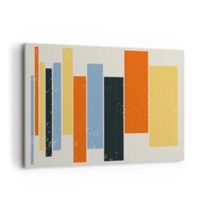 Quadro em tela - Notação musical - 100x70 cm