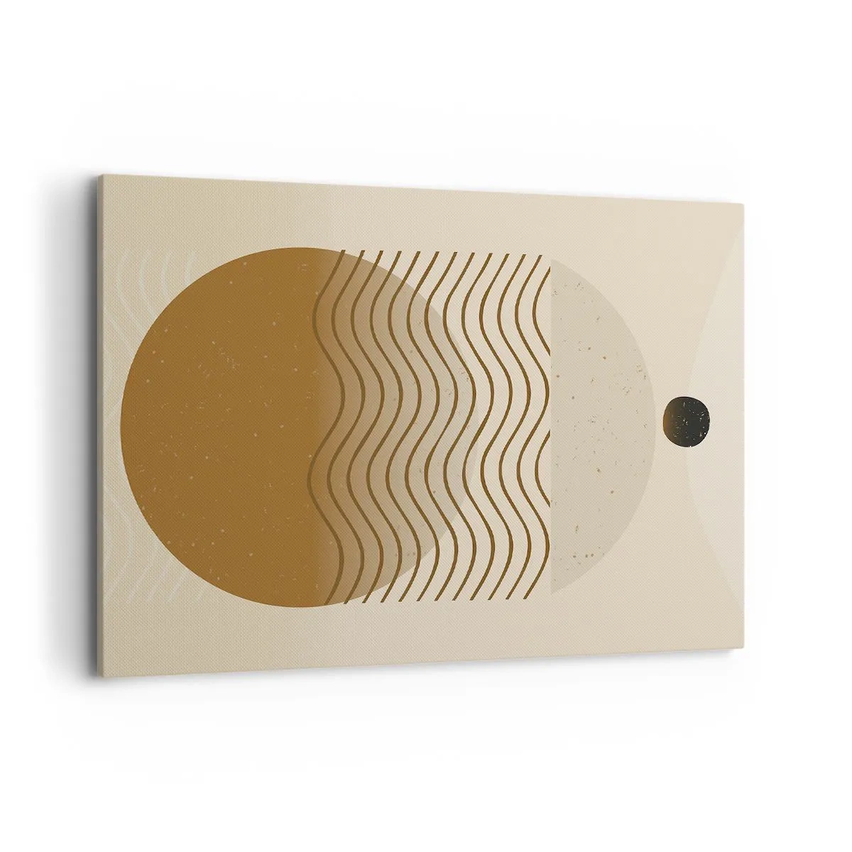 Quadro em tela - Sobre a origem das figuras geométricas - 100x70 cm