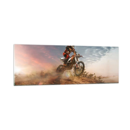 Quadro em vidro - Pela vitória - 90x30 cm