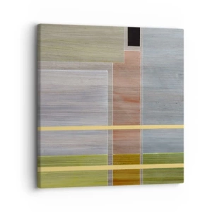 Quadro em tela - Simples e calmo - 30x30 cm