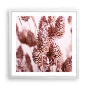 Pôster em moldura branca - Aparentemente discreto - 50x50 cm