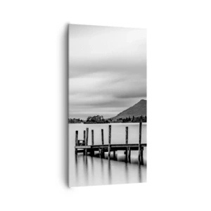 Quadro em tela - Gentileza e força - 65x120 cm