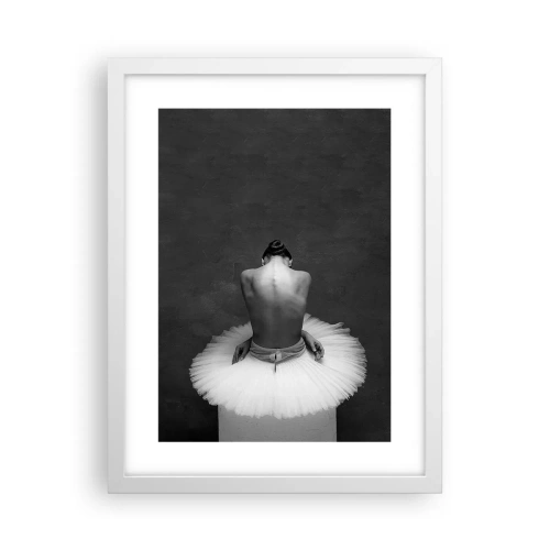 Pôster em moldura branca - Está a florescer - 30x40 cm