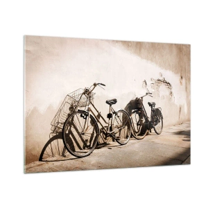 Quadro em vidro - Encanto inesquecível do passado - 100x70 cm