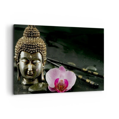 Quadro em tela - Harmonia entre sabedoria e beleza - 120x80 cm
