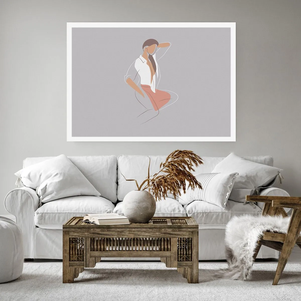 Pôster - O esboço do encanto - 91x61 cm