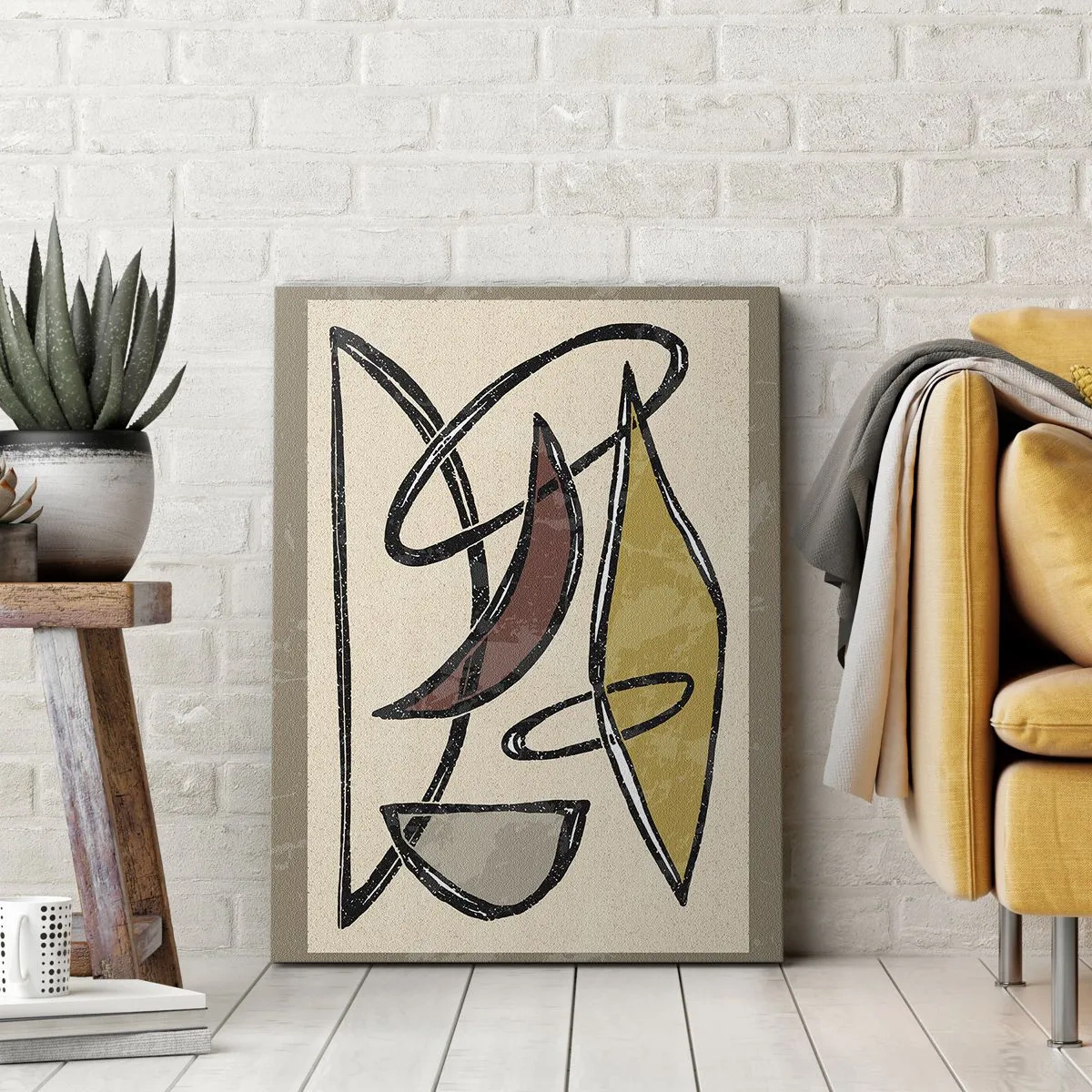 Quadro em tela - Verticais e horizontais - 45x80 cm