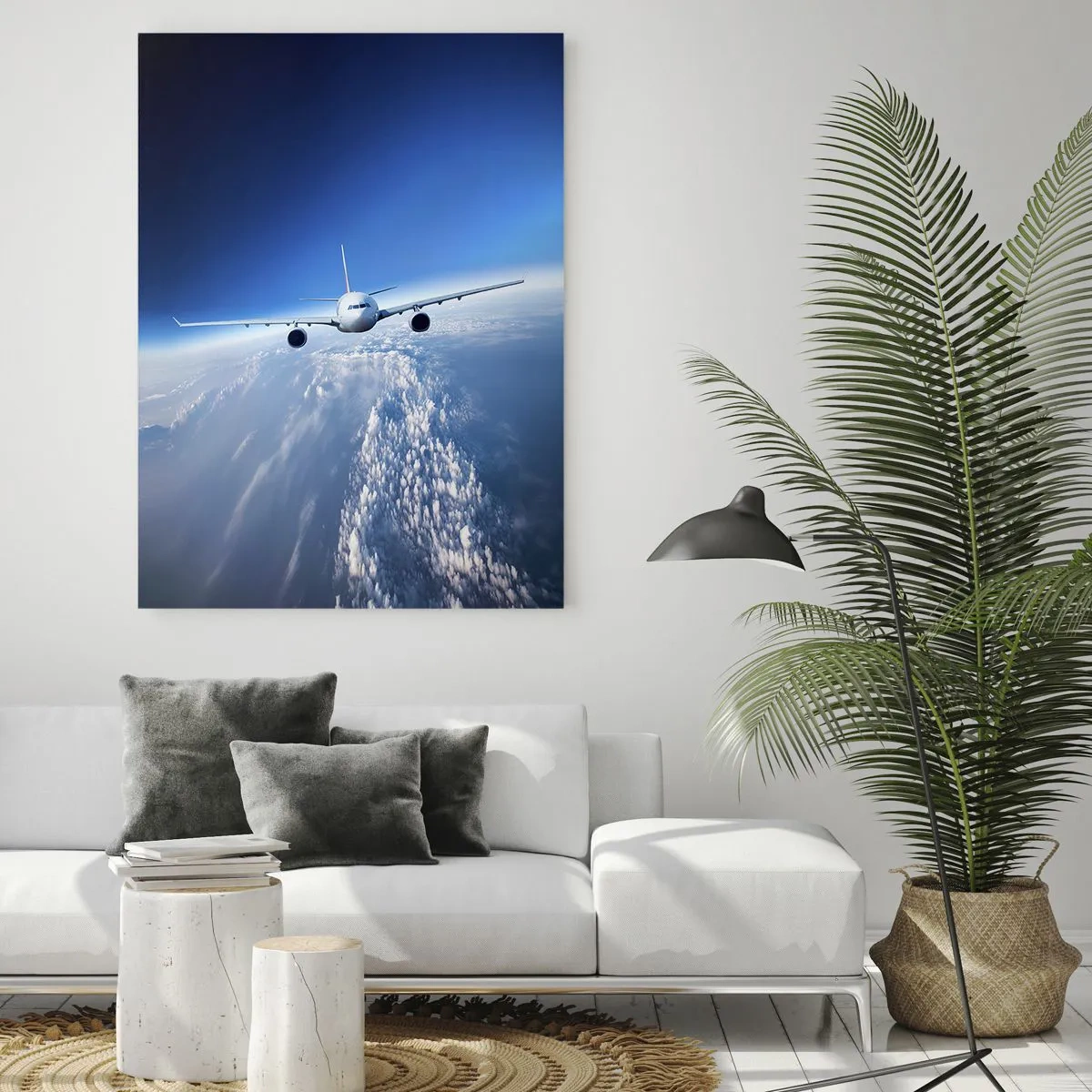 Quadro em vidro - Vou porque quero - 80x120 cm