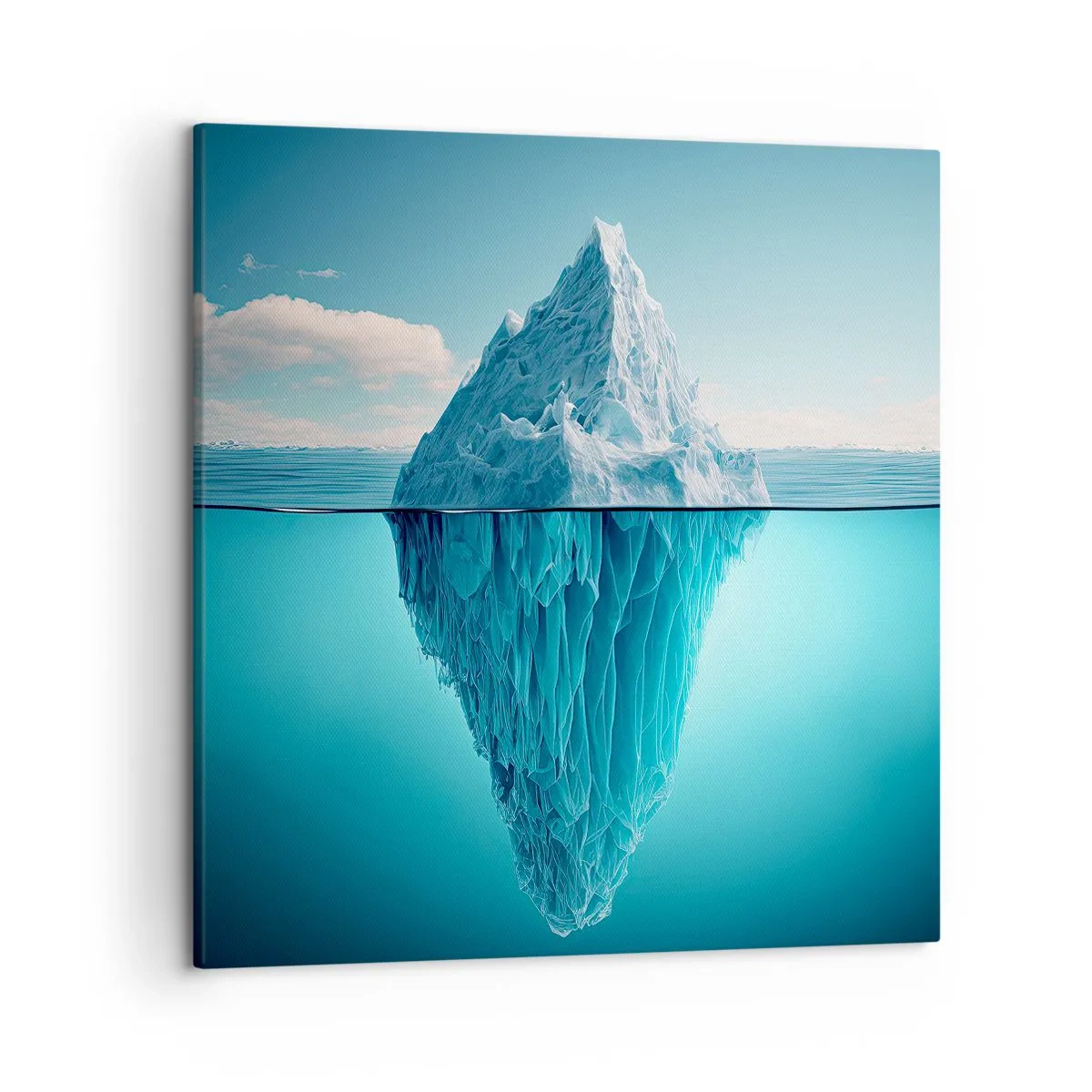 Quadro em tela - Rainha do Gelo - 50x50 cm