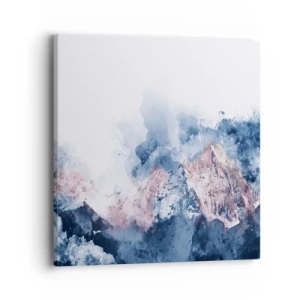 Quadro em tela - Estes são os verdadeiros picos! - 40x40 cm
