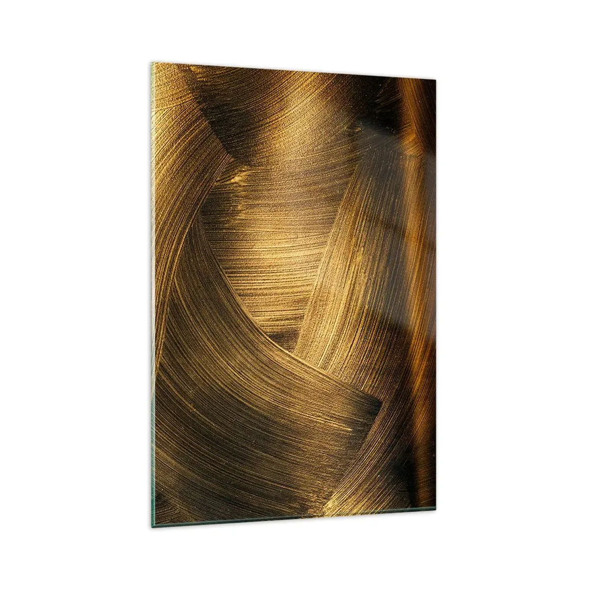 Quadro em vidro - No labirinto dourado - 80x120 cm