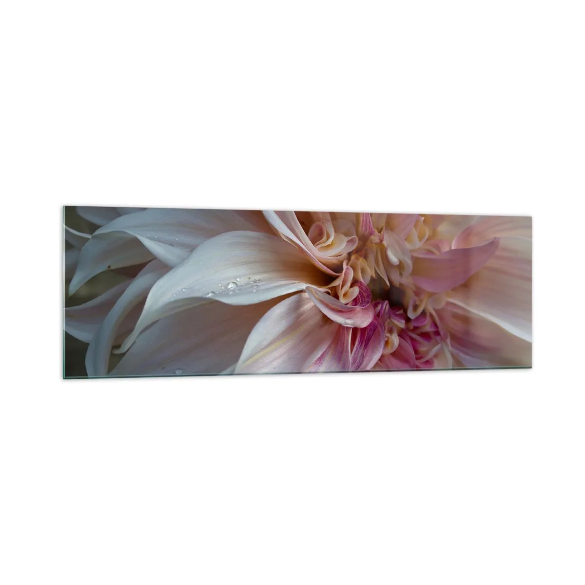Quadro em vidro - Frescor florescente - 160x50 cm