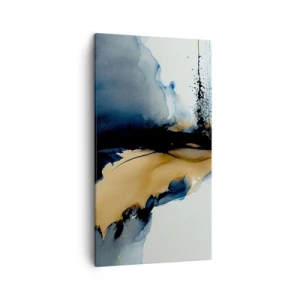 Quadro em tela - Atrás da cortina - 45x80 cm