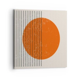 Quadro em tela - Sempre sol - 70x70 cm