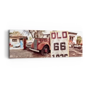 Quadro em tela - A lenda de uma província americana - 90x30 cm