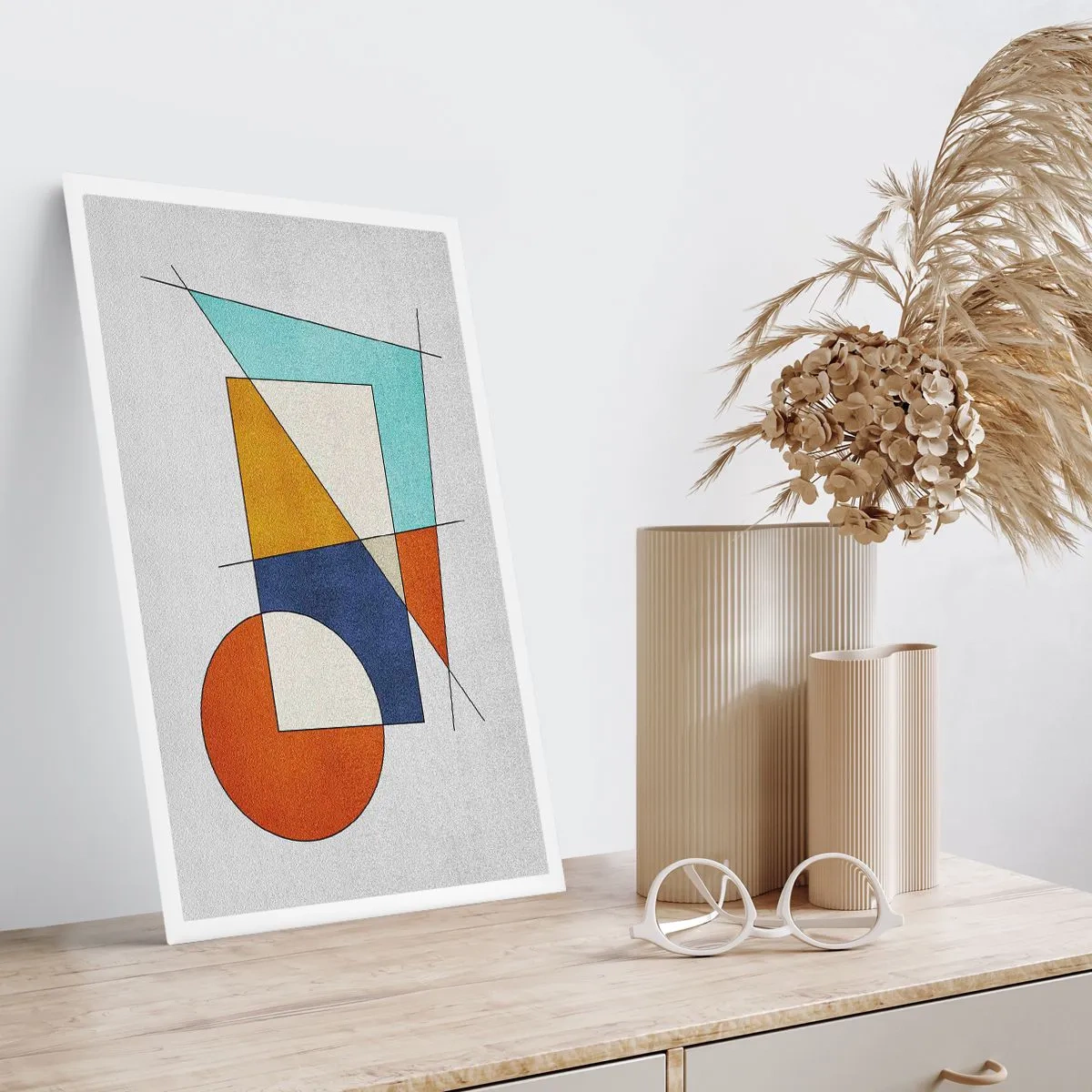 Pôster - Abstração: diversão modernista - 70x100 cm