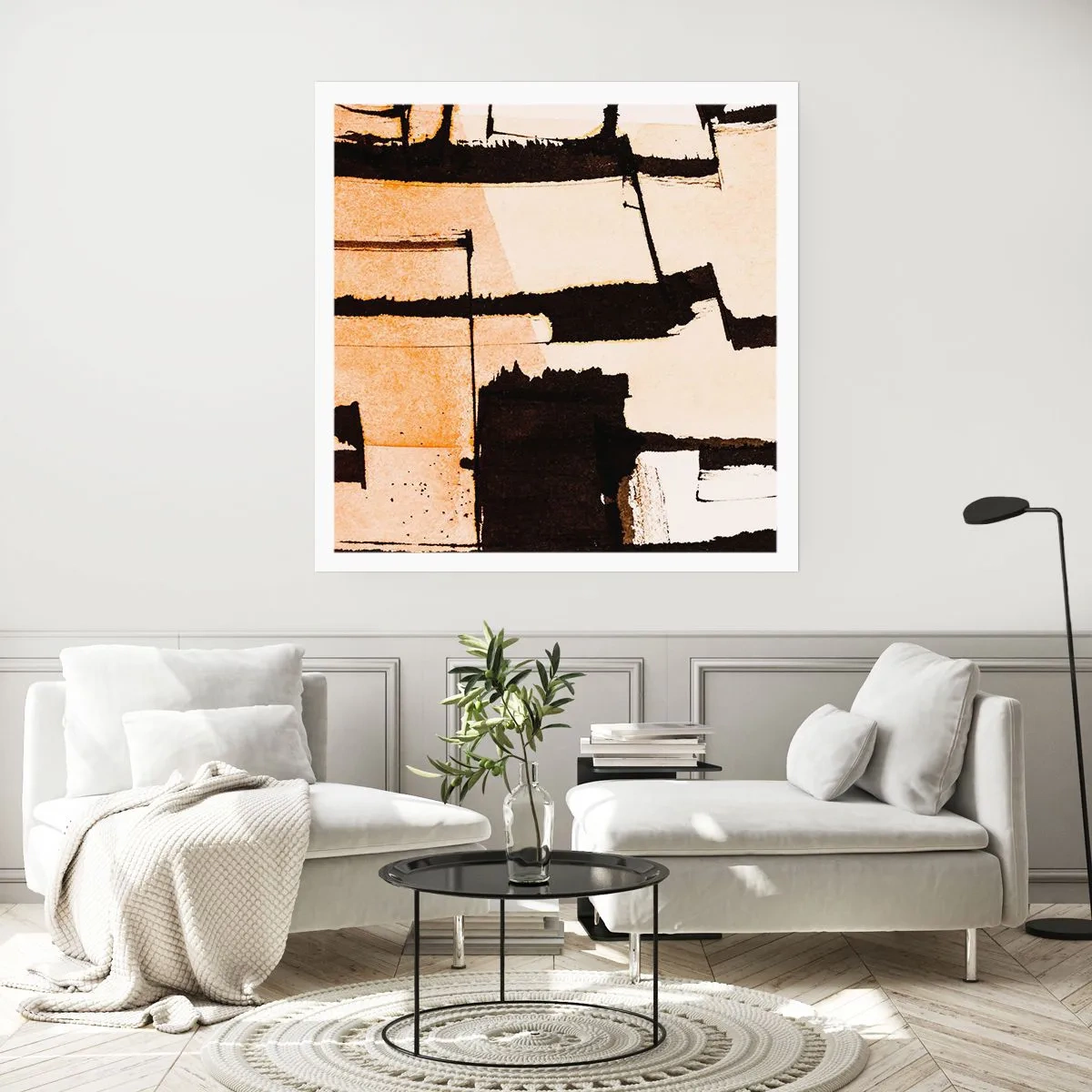 Pôster - No entanto, a ordem - 40x40 cm