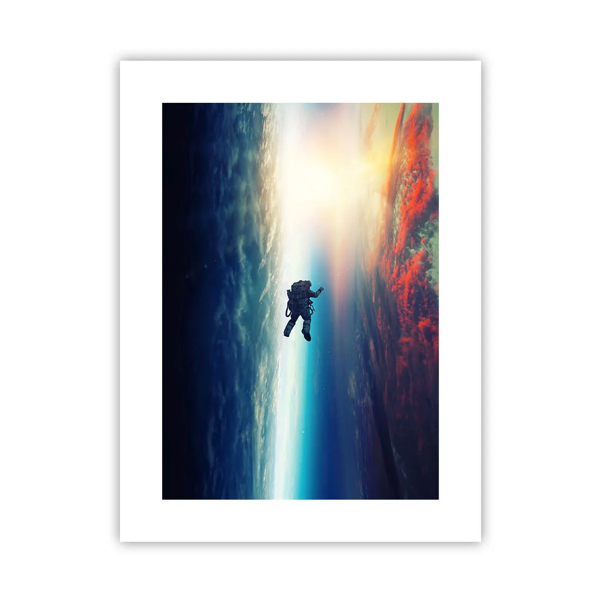 Pôster - Enfrentando o universo - 30x40 cm