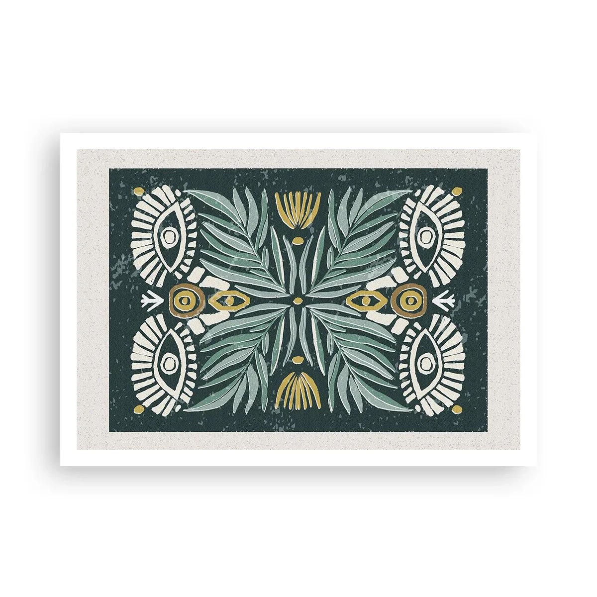 Pôster - Como um recorte folclórico - 100x70 cm