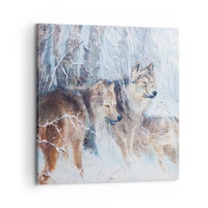 Quadro em tela - Atenção! Está a vir... - 60x60 cm