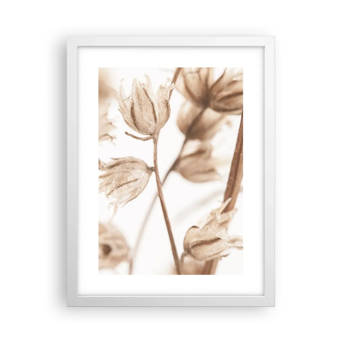 Pôster em moldura branca - Eles estão ligando no final do verão - 30x40 cm